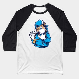 funny bugs bunny in Hip Hop style Baseball T-Shirt